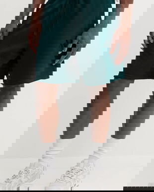 adidas pantaloni scurți All SZN culoarea verde, KC5841