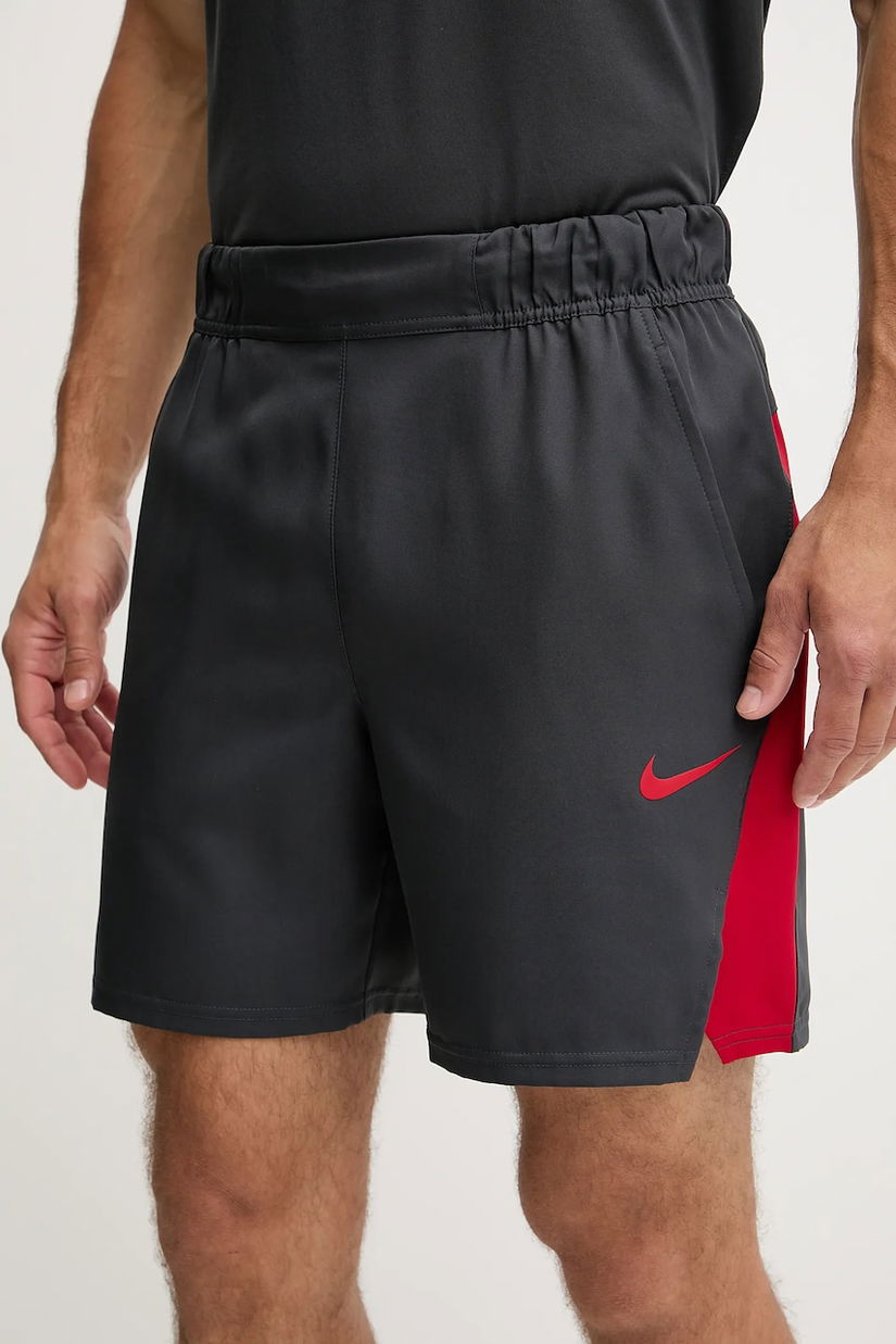Nike pantaloni scurți San Francisco 49ers culoarea gri, 01NA-508M-9B-V75
