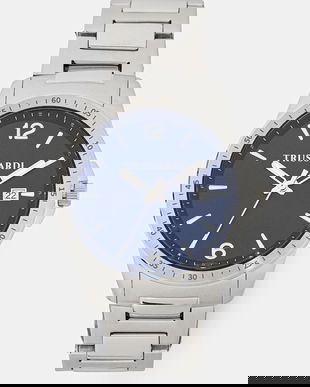 Trussardi ceas T-HAWK culoarea argintiu, R2453153008