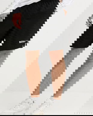 BOSS Green pantaloni scurți culoarea negru, 50541370