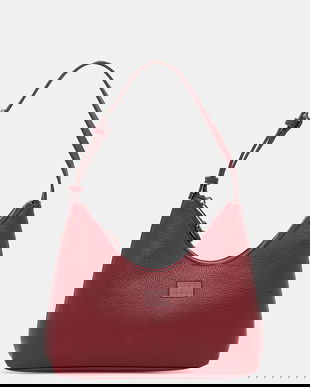 Tommy Jeans poșetă culoarea roșu, AW0AW17548