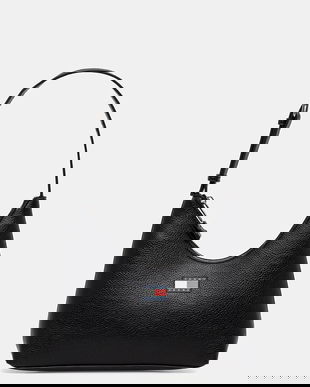 Tommy Jeans poșetă culoarea negru, AW0AW17548