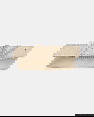 Valentino Bags curea culoarea bej, VCS1R456GN