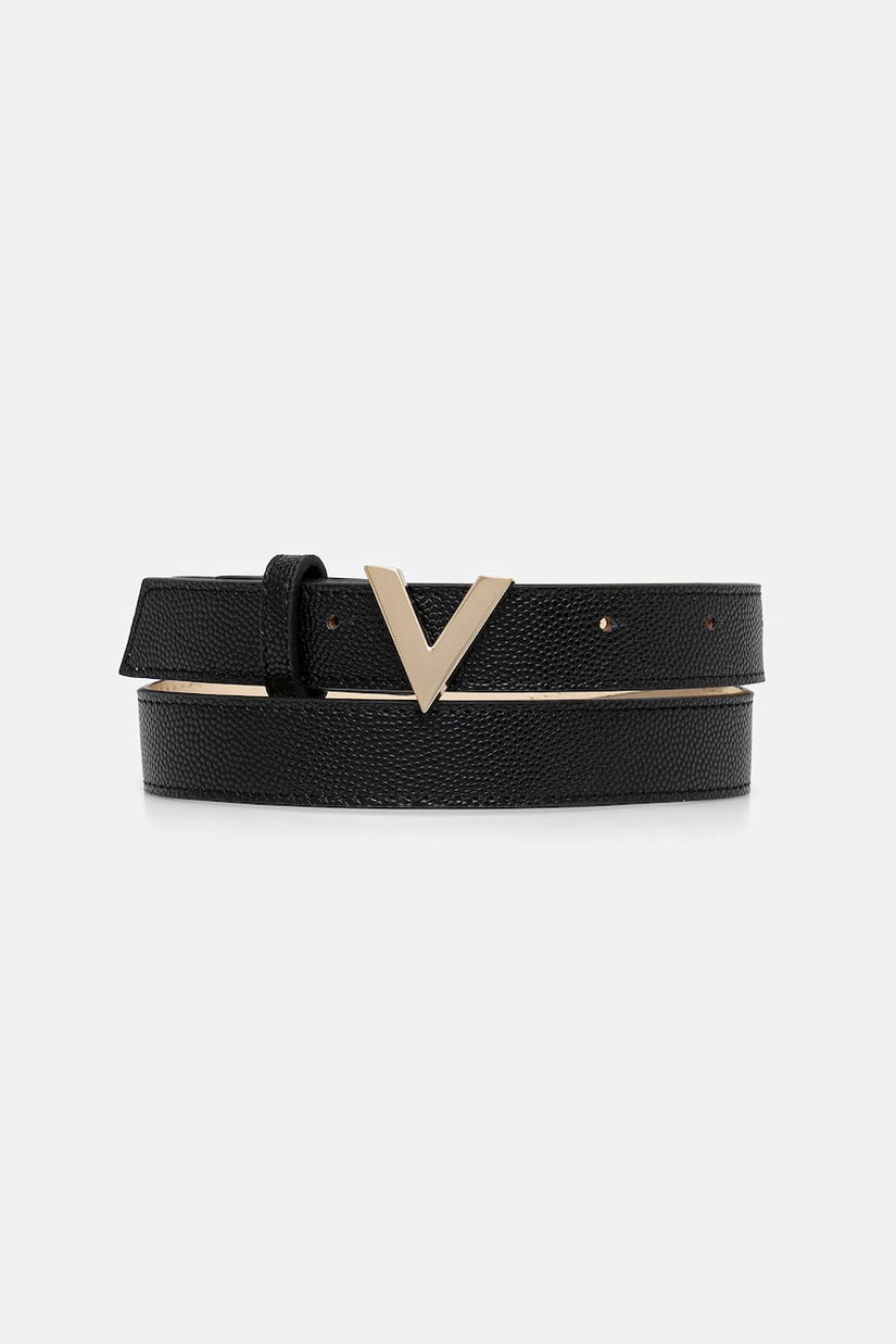 Valentino Bags curea culoarea negru, VCS1R456GN