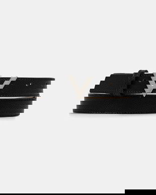 Valentino Bags curea culoarea negru, VCS1R456GN