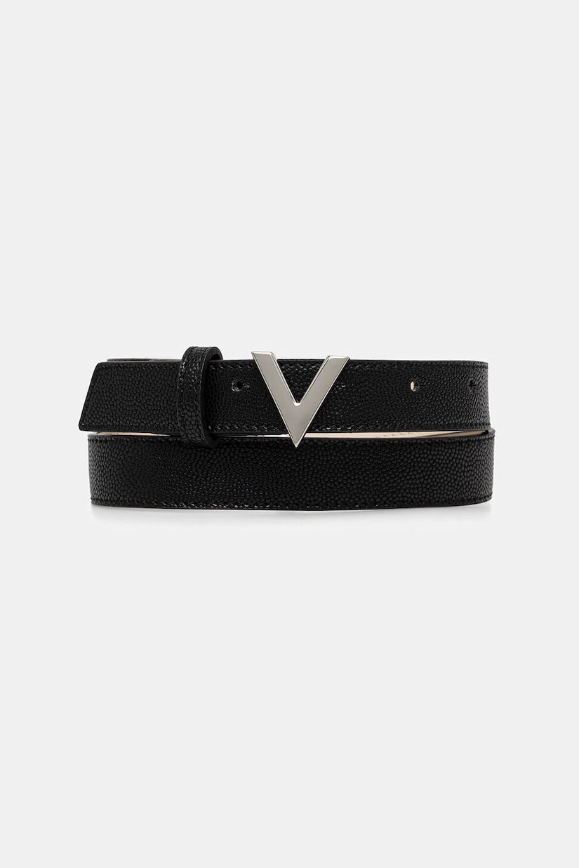 Valentino Bags curea culoarea negru, VCS1R456GN