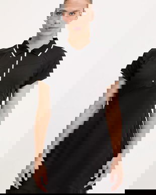 Dkny rochie culoarea negru, mini, evazați, DP5D4903