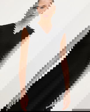 BOSS Orange rochie culoarea negru, mini, evazați, 50543845