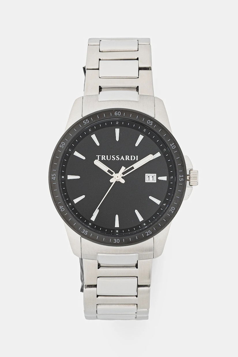 Trussardi ceas T-HAWK culoarea argintiu, R2453153006