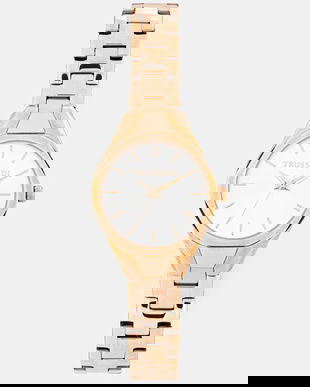 Trussardi ceas METROPOLITAN culoarea auriu, R2453157508