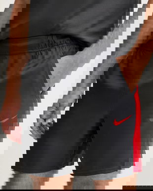 Nike pantaloni scurți Kansas City Chiefs culoarea gri, 01NA-075M-7G-V75