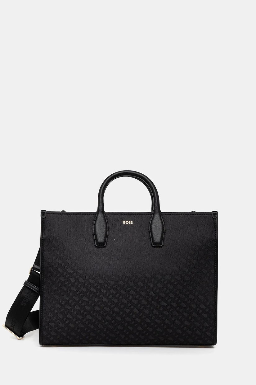 BOSS poșetă culoarea negru, 50552463