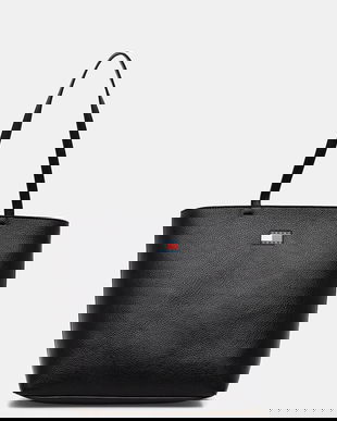 Tommy Jeans poșetă culoarea negru, AW0AW17549