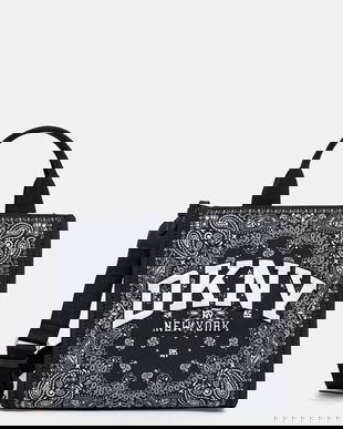 Dkny poșetă culoarea negru, R52AER57