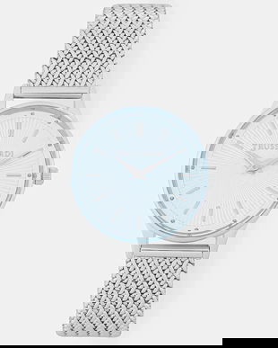 Trussardi ceas T-STAR culoarea argintiu, R2453152515