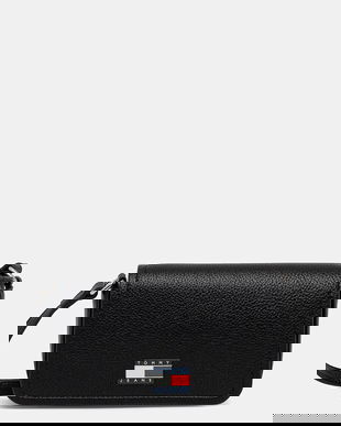 Tommy Jeans poșetă culoarea negru, AW0AW17553