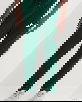 adidas pantaloni de trening Tiro culoarea verde, cu imprimeu, JN2574