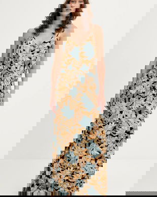 Rip Curl rochie culoarea negru, maxi, evazați, 04MWDR