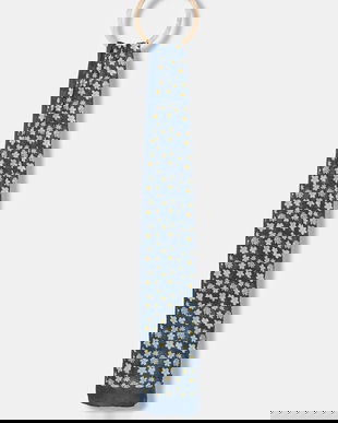 Kurt Geiger London șal culoarea bleumarin, cu imprimeu, 2098486999