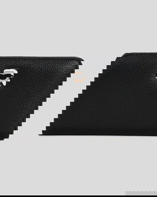 Karl Lagerfeld portofel IKON culoarea negru, A3W32088