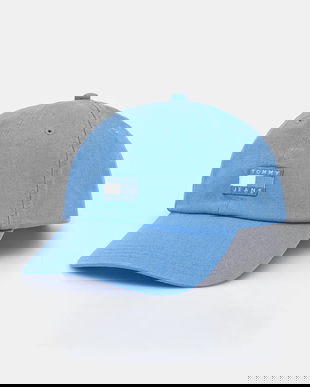 Tommy Jeans șapcă de baseball din bumbac AW0AW17580