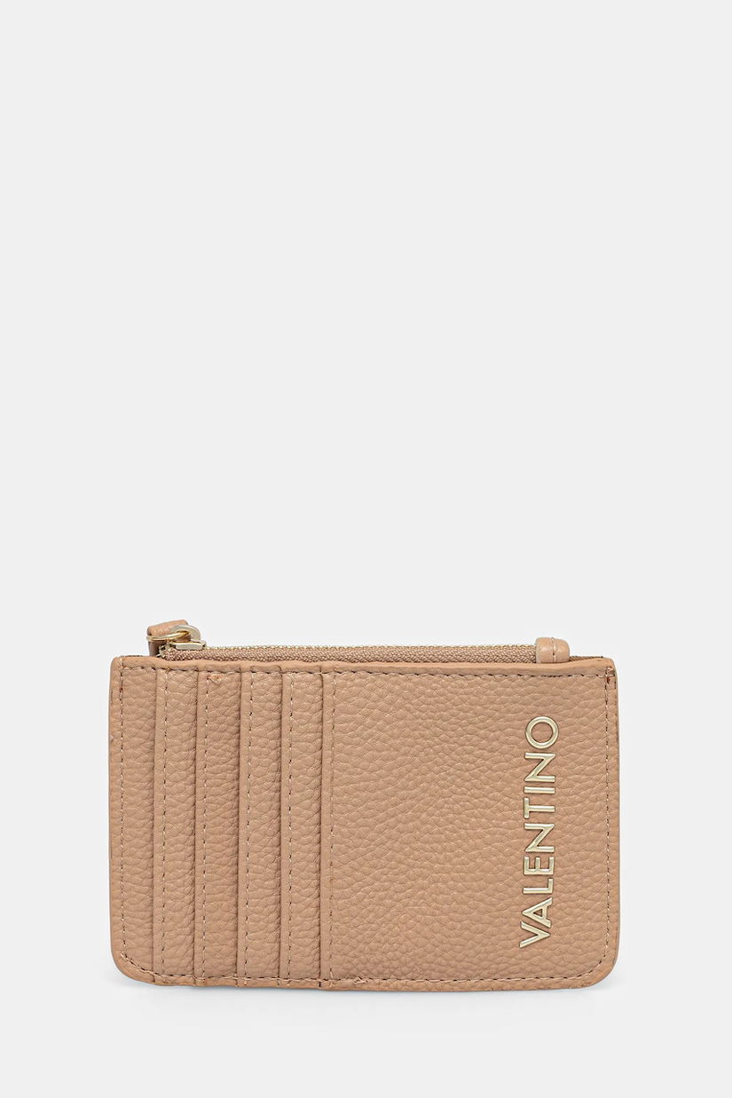 Valentino Bags carcasă pentru card culoarea bej, VPS7LX820