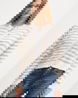 Joop! cardigan culoarea bej, 30047636