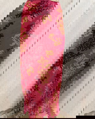 SUPERBA FUSTA MATASE NATURALA JAQUARD PER UNA MARKS&SPENCER MARIME 12