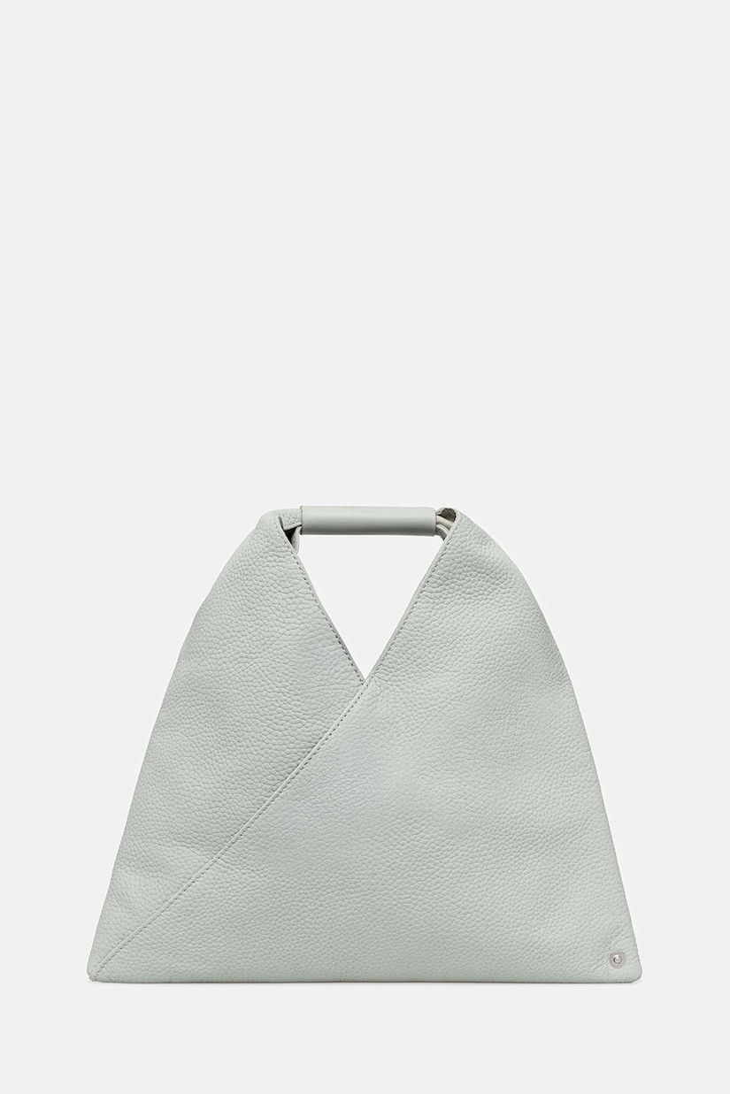 MM6 Maison Margiela poșetă de piele culoarea gri, SB6WD0013