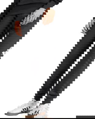 adidas pantaloni de trening Essentials culoarea negru, cu imprimeu, IN6163