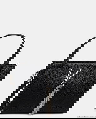 Valentino Bags poșetă culoarea negru, VBS1R415G