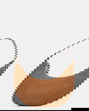 Marc O'Polo geantă de mână din piele întoarsă culoarea maro, 50611950701304