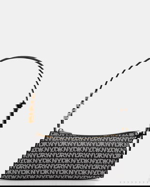 Dkny poșetă culoarea negru, R5235G57