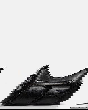 Dkny poșetă culoarea negru, R52CDK71