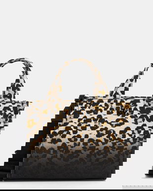 Dkny geantă de bumbac culoarea bej, R52ALC80