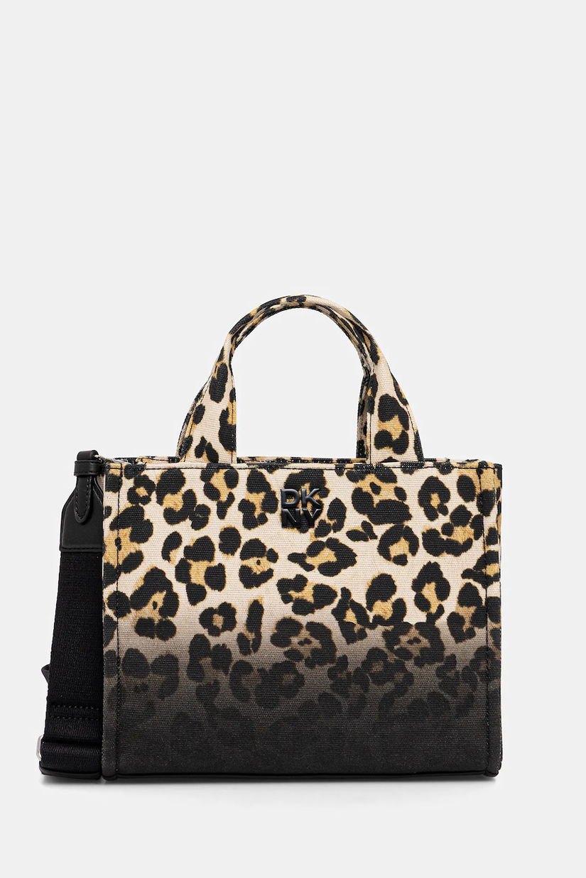 Dkny geantă de bumbac culoarea bej, R52ALC80