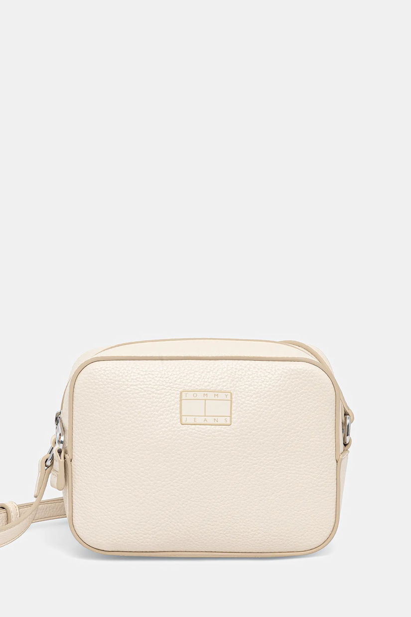 Tommy Jeans poșetă culoarea bej, AW0AW17543