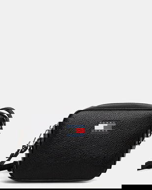 Tommy Jeans poșetă culoarea negru, AW0AW17543