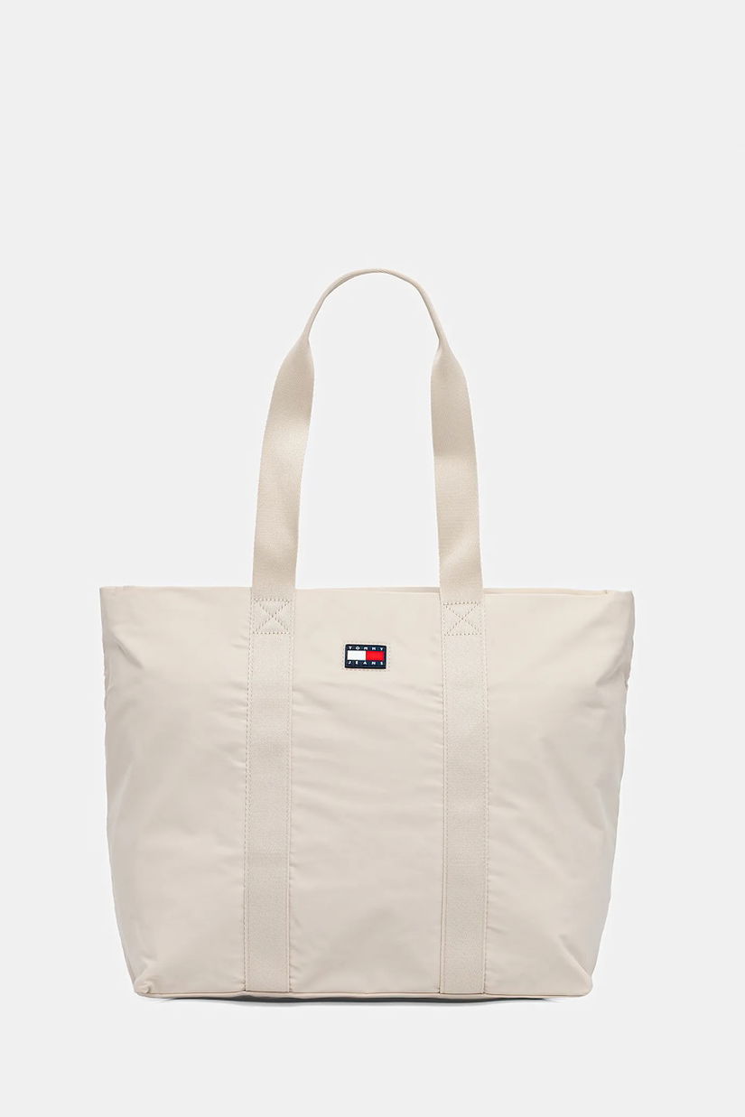 Tommy Jeans poșetă culoarea bej, AW0AW17817