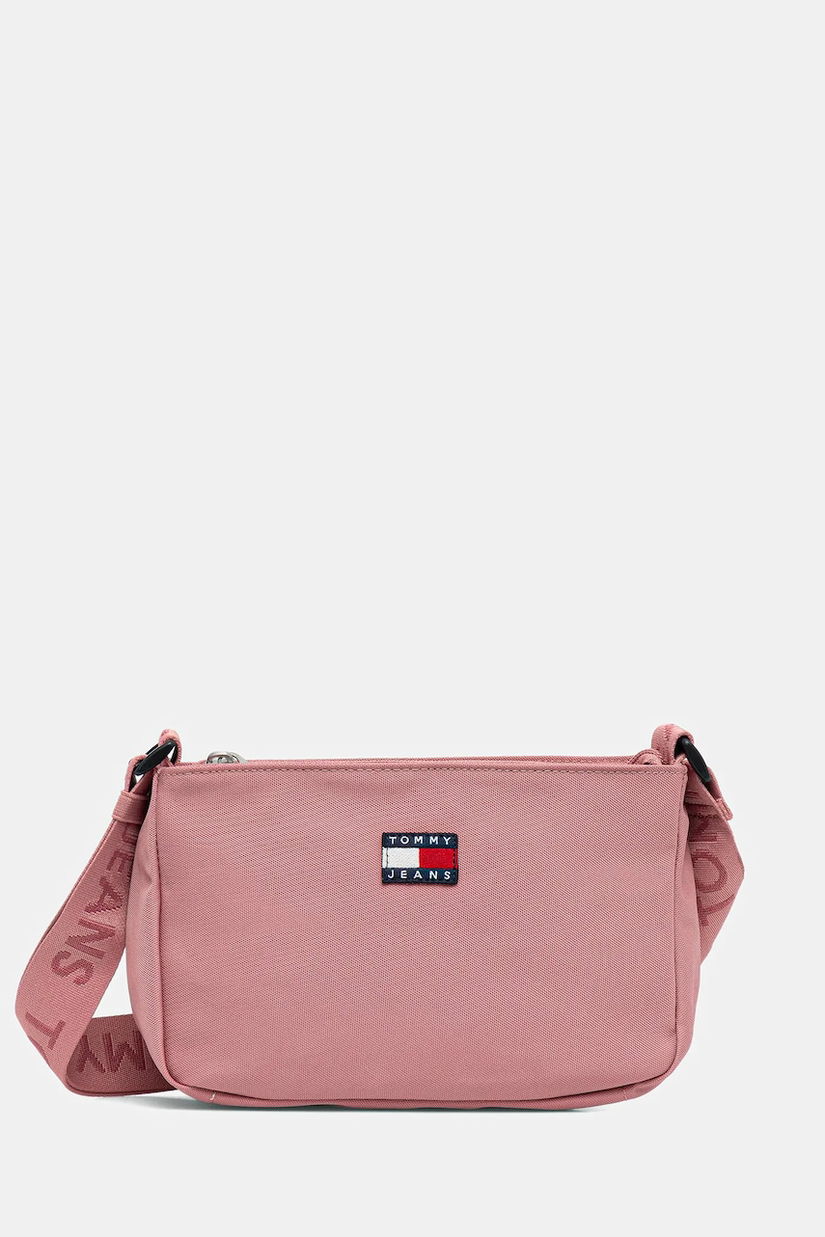 Tommy Jeans poșetă culoarea portocaliu, AW0AW17544