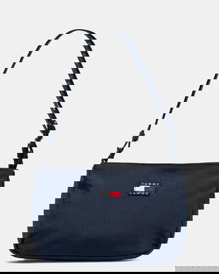 Tommy Jeans poșetă culoarea bleumarin, AW0AW17544