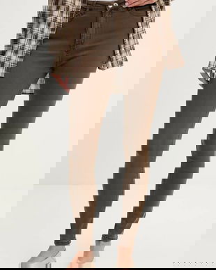 Answear.LAB jeansi culoarea maro