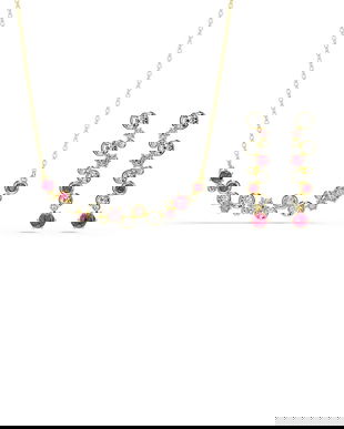 Swarovski colier și cercei CONSTELLA 5722542