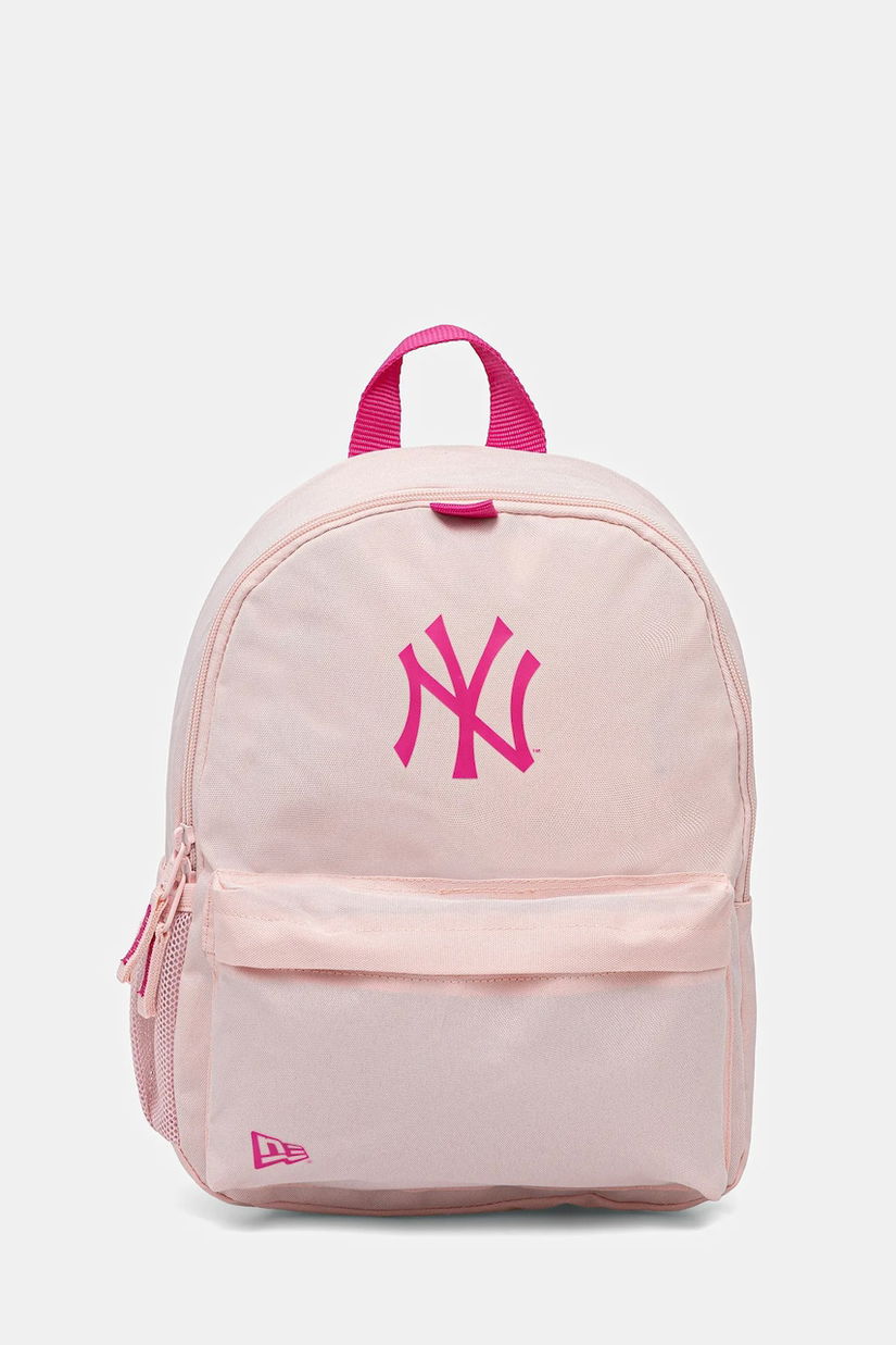 New Era rucsac culoarea roz, mic, cu imprimeu, 60667093