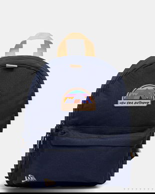 New Era rucsac culoarea bleumarin, mic, cu imprimeu, 60667095