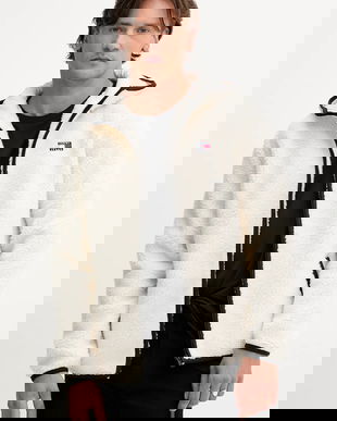 Tommy Jeans hanorac fleece culoarea negru, DM0DM19224