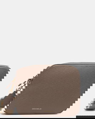 Coccinelle poseta de piele culoarea negru