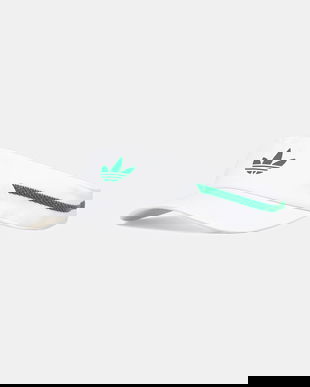 adidas Originals șapcă cozoroc Visor Clima OG culoarea alb, cu imprimeu, JX8838