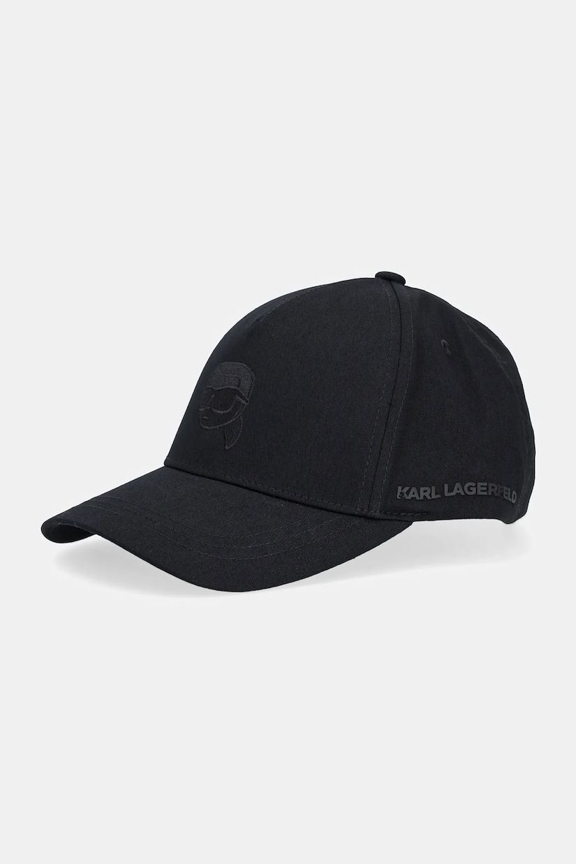 Karl Lagerfeld șapcă culoarea negru, cu imprimeu, 553123.805619