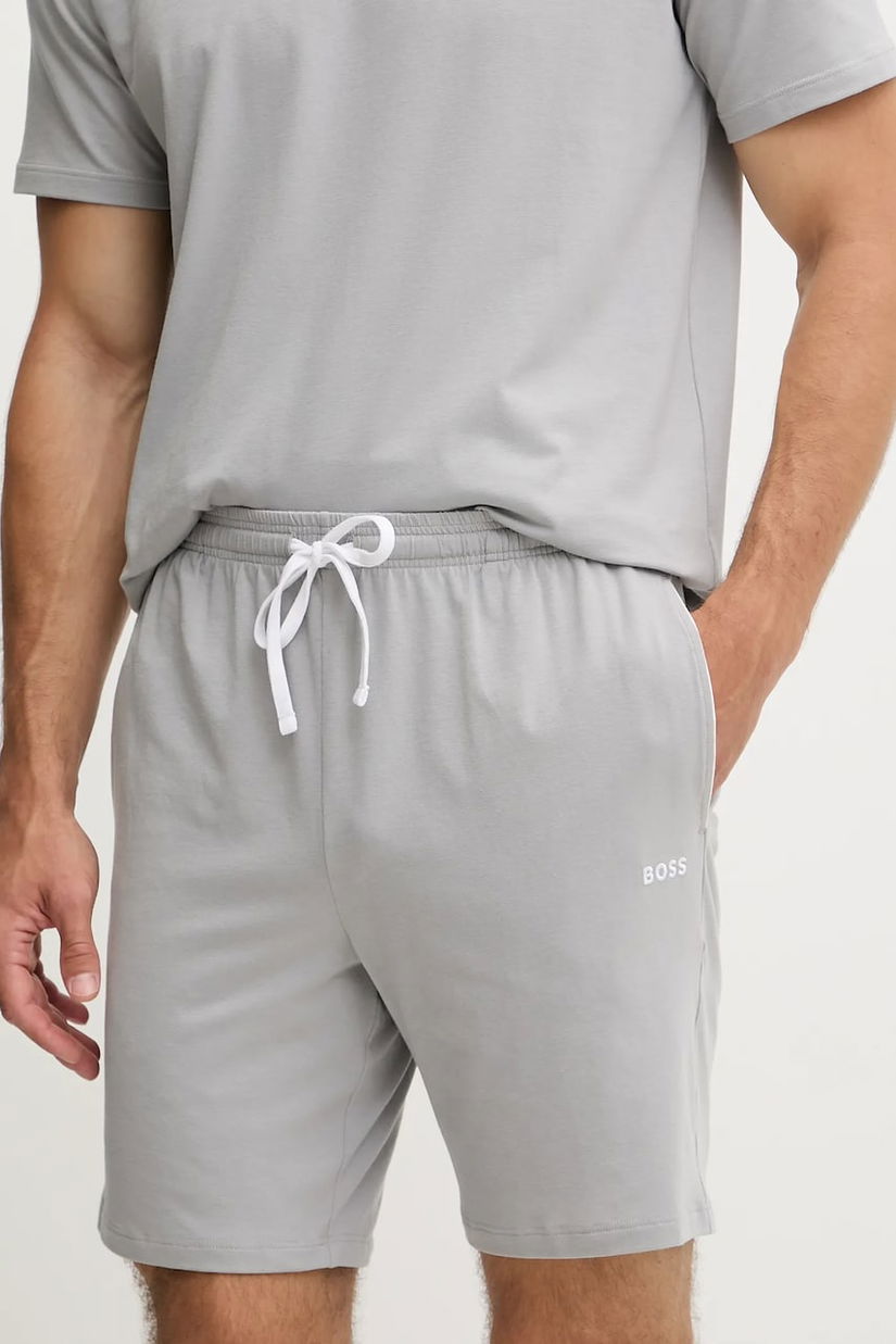 BOSS pantaloni scurți de lounge culoarea turcoaz, 50515314